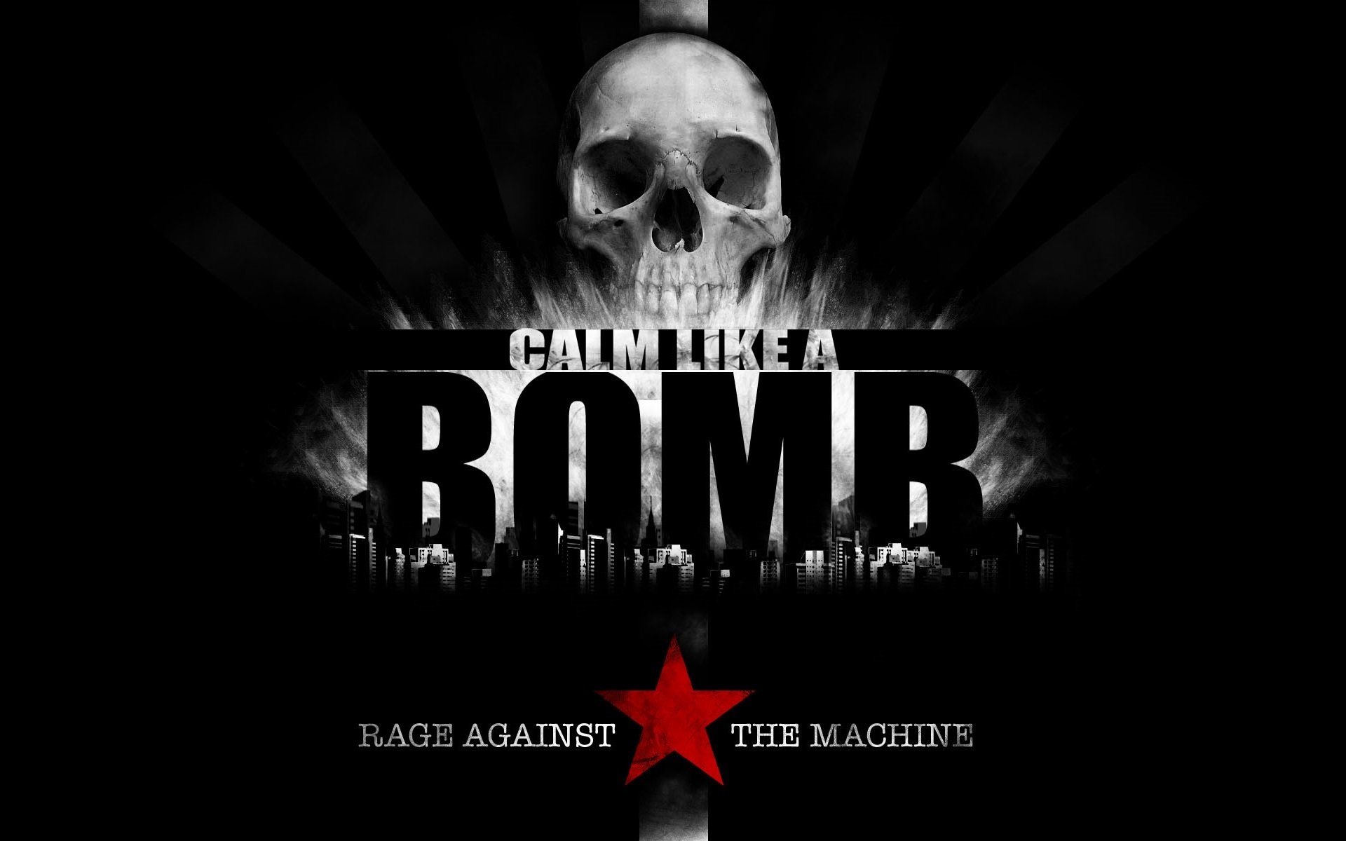 muzyka rage against the machine spokojny jak bomba skull star rapcore rap metal funk metal alternative metal