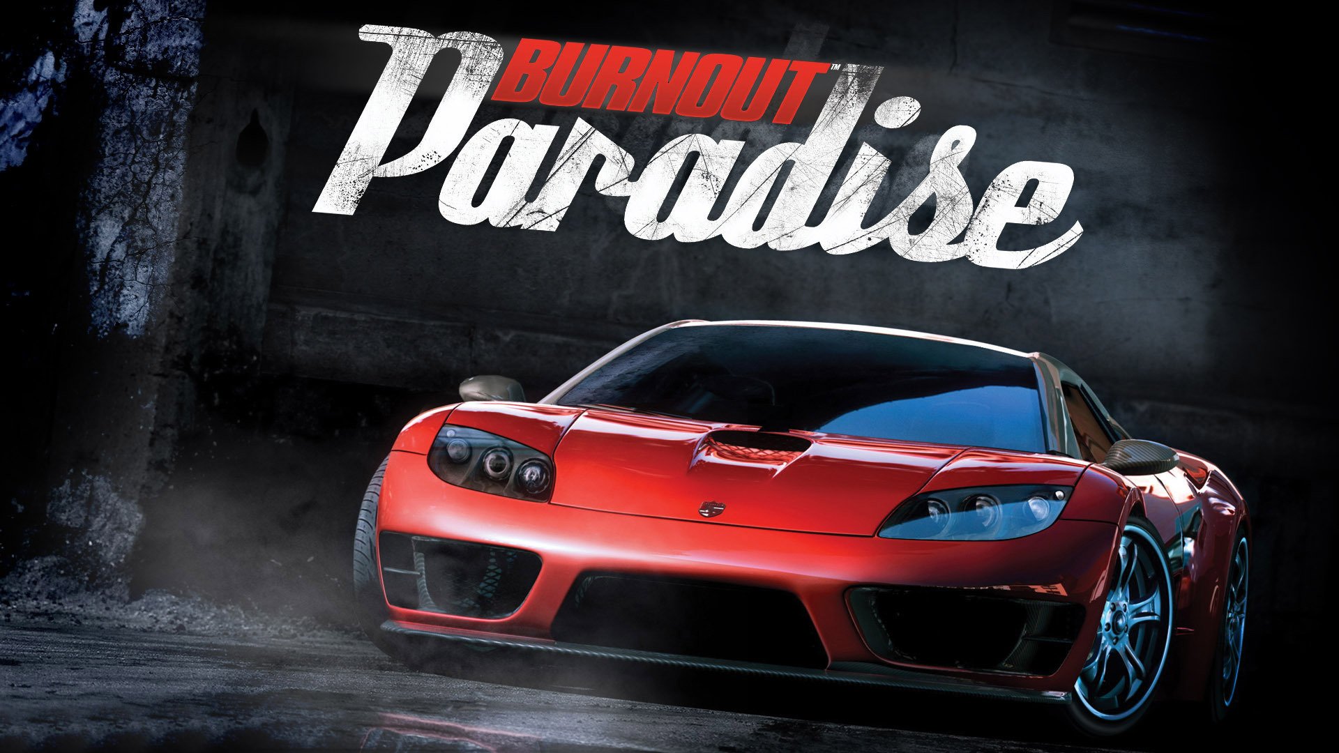 burnout paradise mokry asfalt para