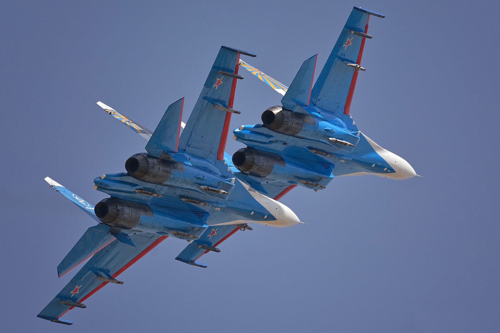 su-27 myśliwce para